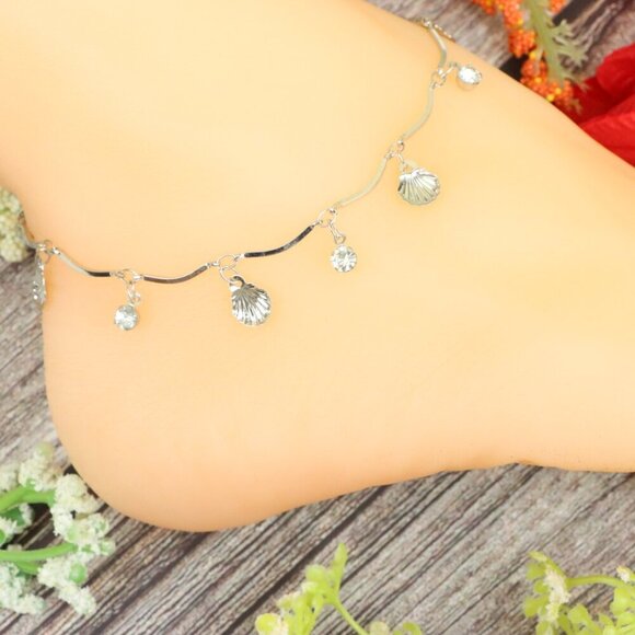 "Elegant Handmade Anklet – Delicate Jewelry for Women, MAR091907 - Picture 2 of 10